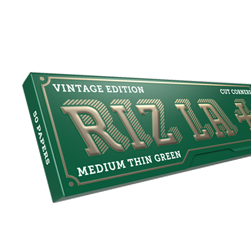 Rizla Vintage Green Regular