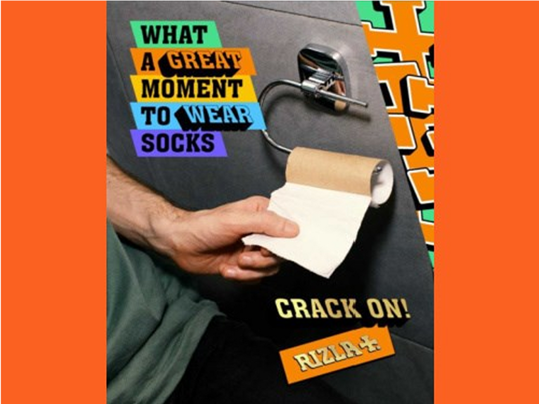 WHAT A GREAT MOMENT TO WEAR SOCKS